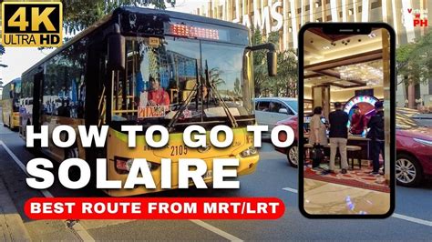 how to commute to solaire